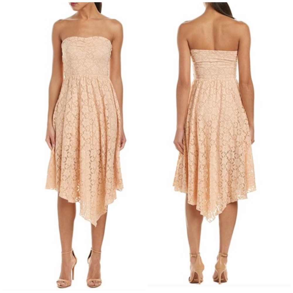 AMUSE SOCIETY Lima Dress in Peach NWT